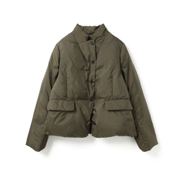 mizuiro ind「mizuiro ind ダウンテーラードジャケット」|ダウン|カーキグレー