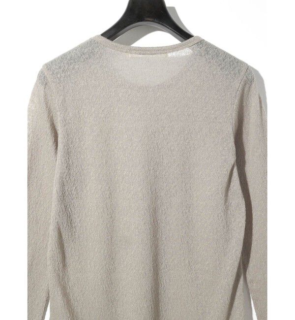 MIDIUMISOLID「MIDIUMISOLID for Ladies ウールシアープルオーバー」|Tシャツ・カットソー|