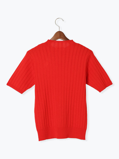 Te chichi TERRASSE「アシメ釦リブニット」|ニット・セーター|