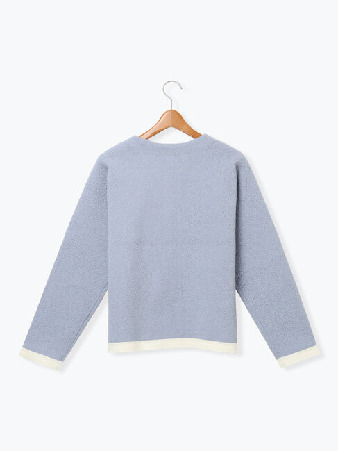 Lugnoncure「配色ニットジャケット」|カーディガン|