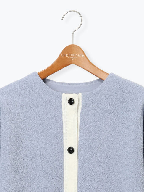 Lugnoncure「配色ニットジャケット」|カーディガン|