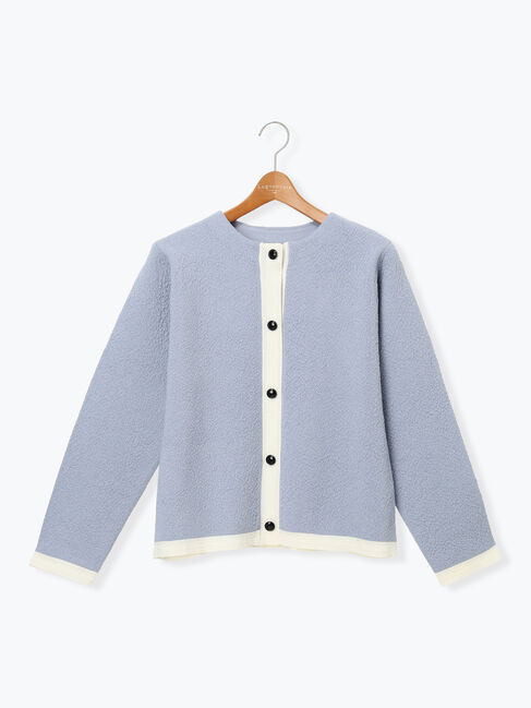 Lugnoncure「配色ニットジャケット」|カーディガン|