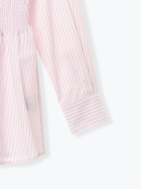 Te chichi「ペプラムシャーリングシャツブラウス」|シャツ・ブラウス|