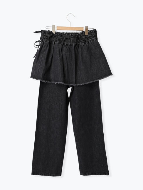 Samansa Mos2「スカートセットデニムパンツ」|その他|