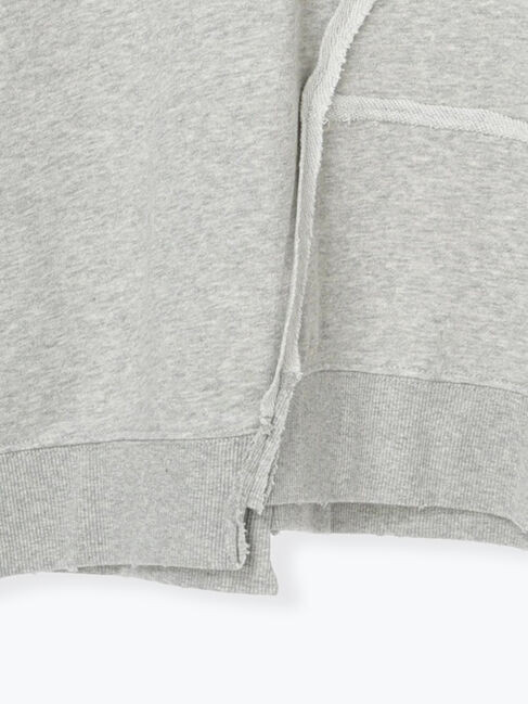 Samansa Mos2「ミニ裏毛ブロッキングショートスウェット」|Tシャツ・カットソー|