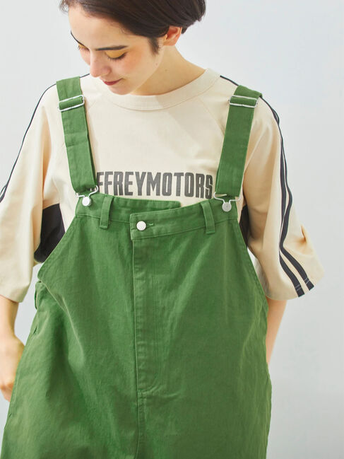 SM2「配色ラインロゴプリントオーバーTシャツ」|Tシャツ・カットソー|