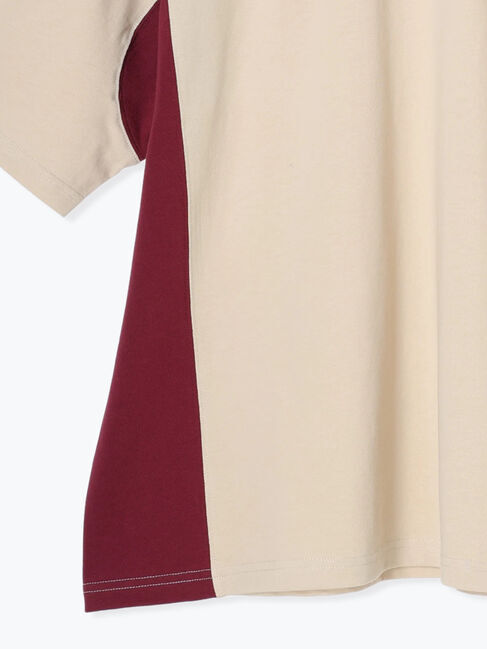 SM2「配色ラインロゴプリントオーバーTシャツ」|Tシャツ・カットソー|