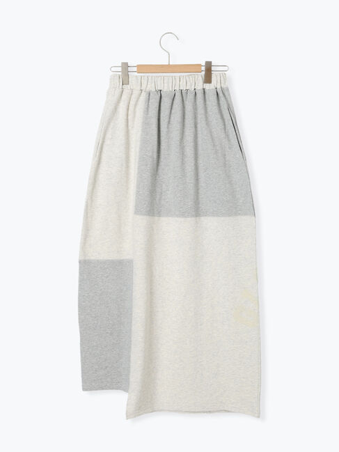 SM2「裏毛プリント配色アシメスカート」|スカート|