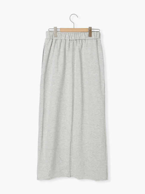 Samansa Mos2 blue「◎裏毛切替ナロースカート」|スカート|