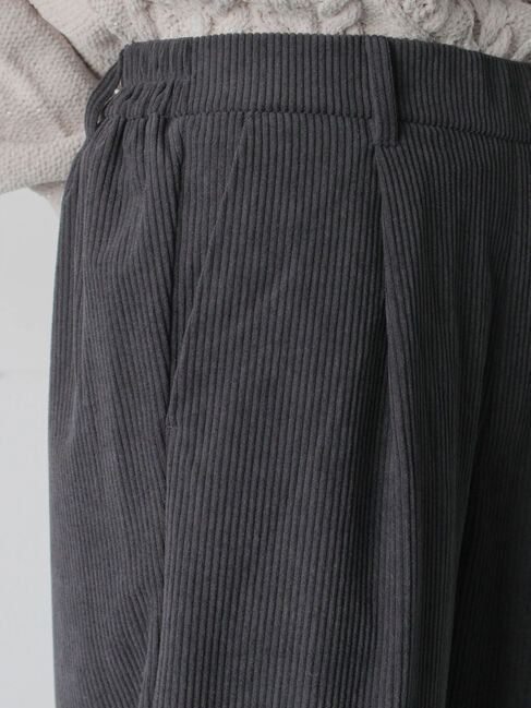 Samansa Mos2 blue「カットコールパンツ」|その他|