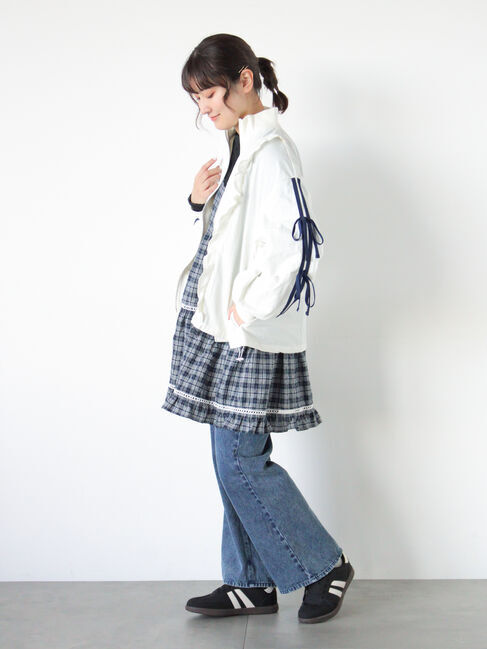 Samansa Mos2「はしごレースティアードキャミチュニック」|シャツ・ブラウス|