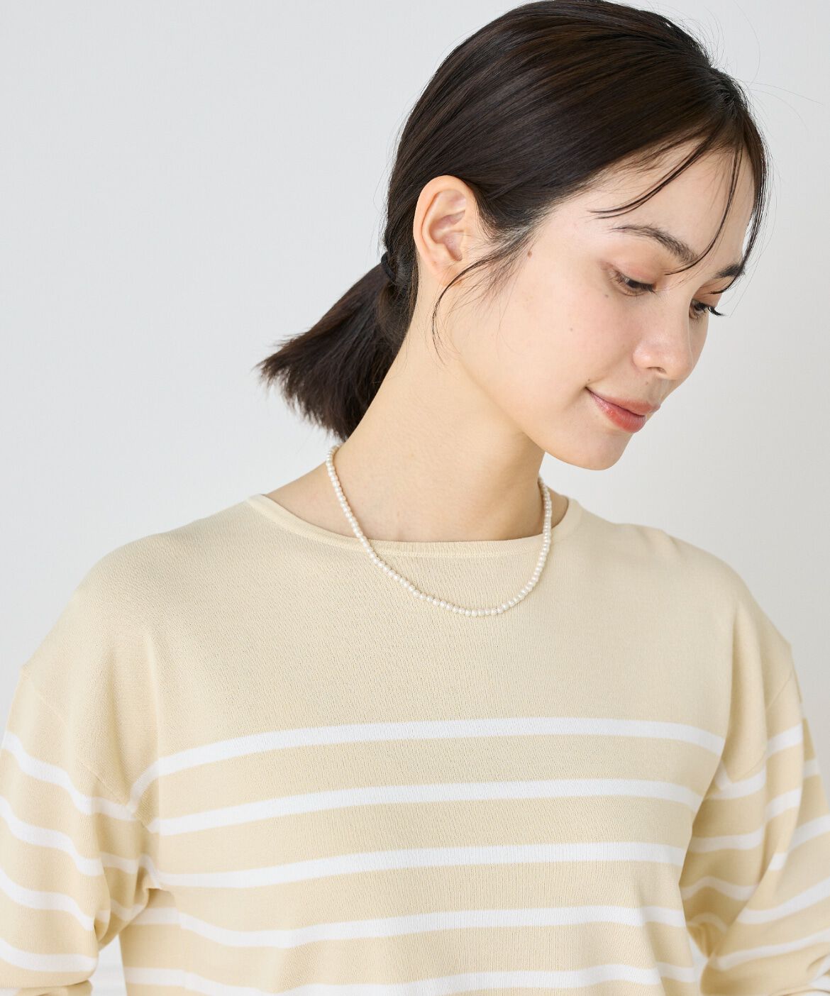 7-IDconcept.「パールモチーフネックレス」|ネックレス|