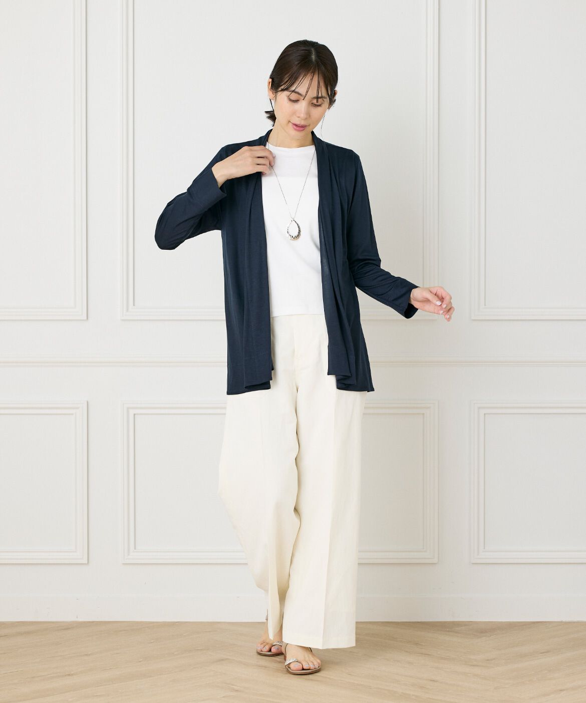 DAY by DAY it&rsquo;s international「ドロップシルエット ロングネックレス」|ネックレス|