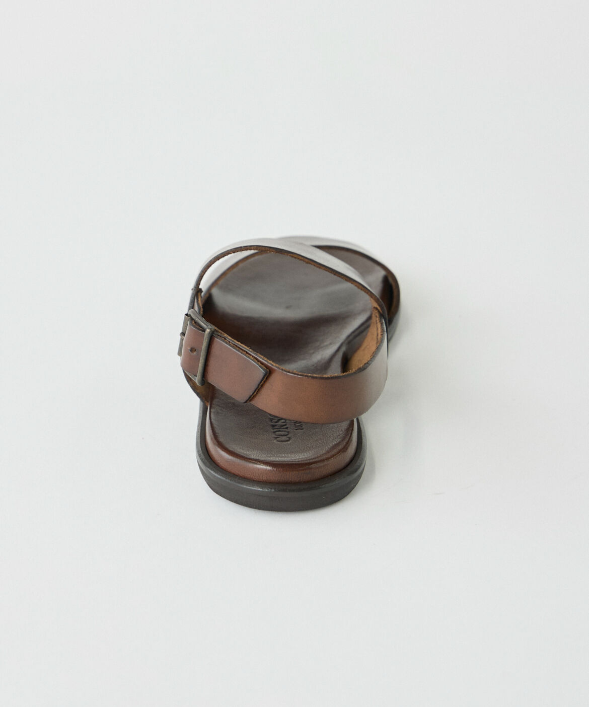INED「ワイドベルトフラットサンダル《CORSO ROMA,9》」|サンダル|
