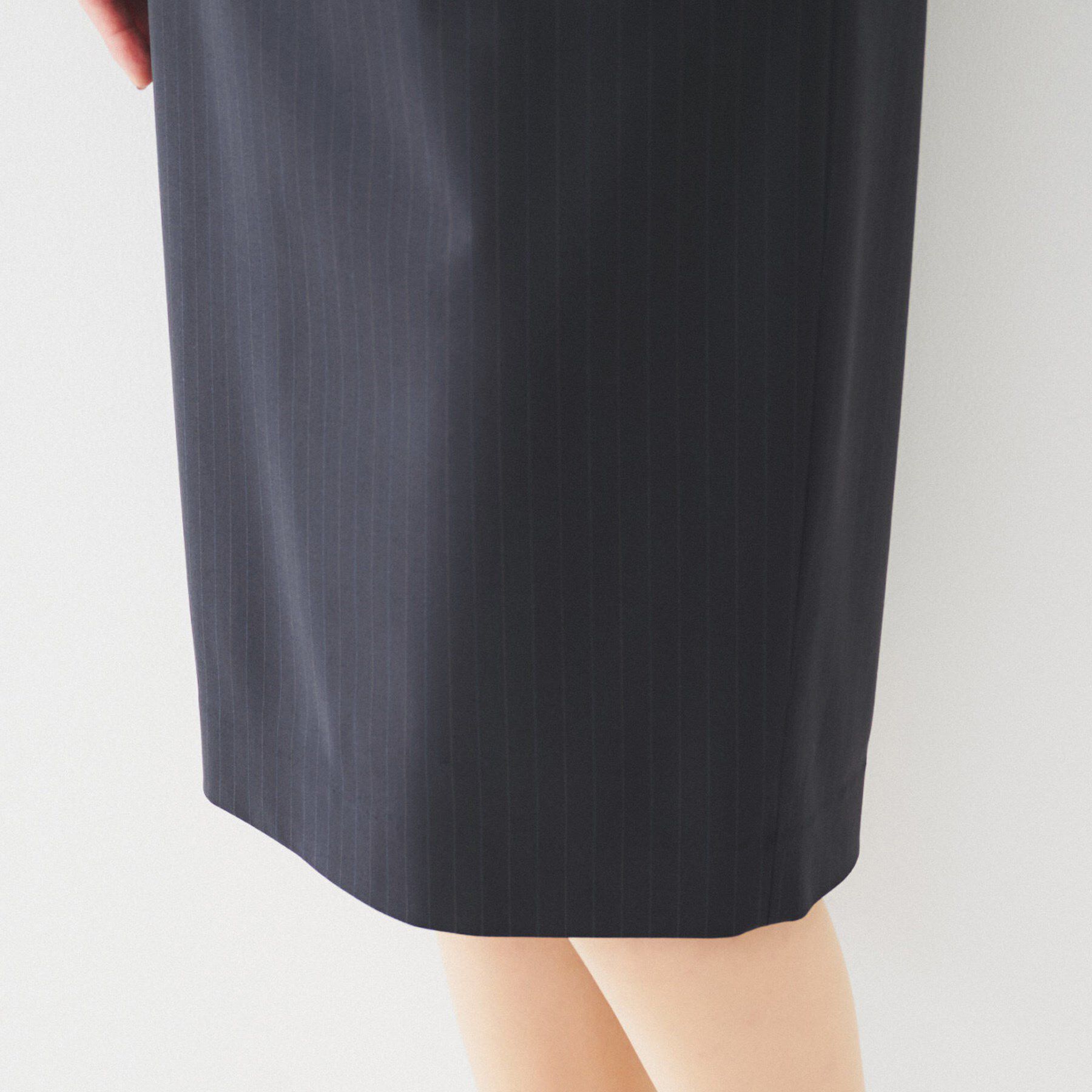 UNTITLED「【通勤スーツ】ウーステッド タイトスカート」|スカート|
