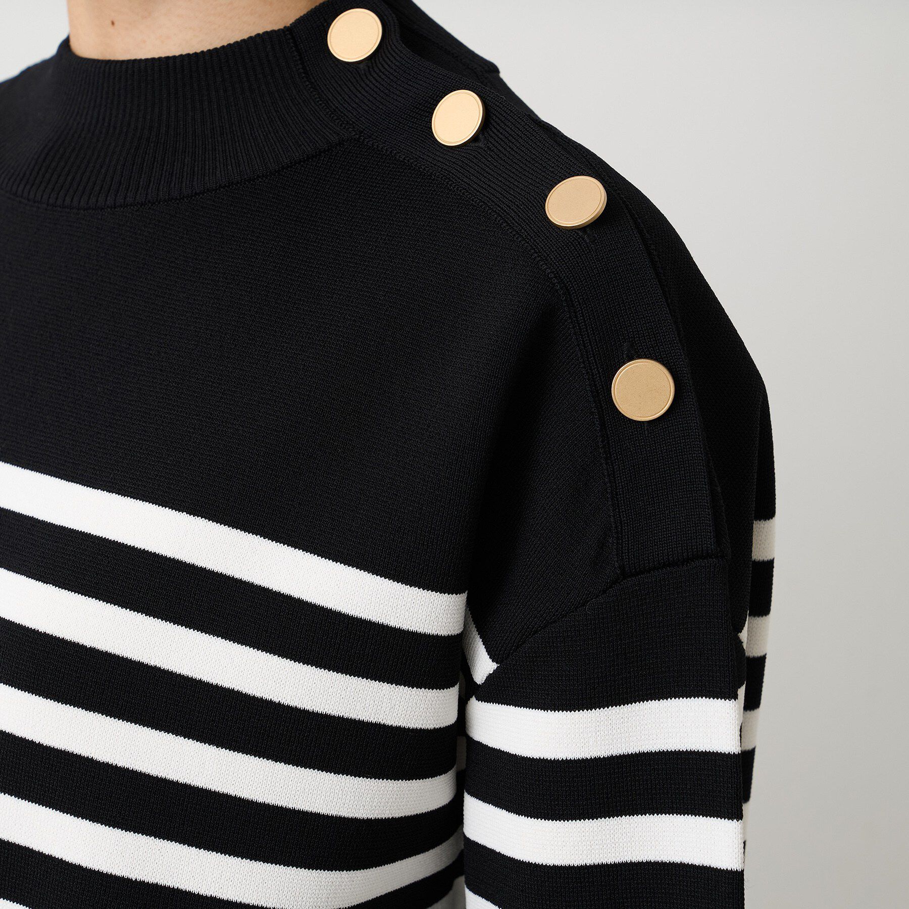 UNTITLED「【春先におすすめ/洗える】ミラノリブニット」|ニット・セーター|