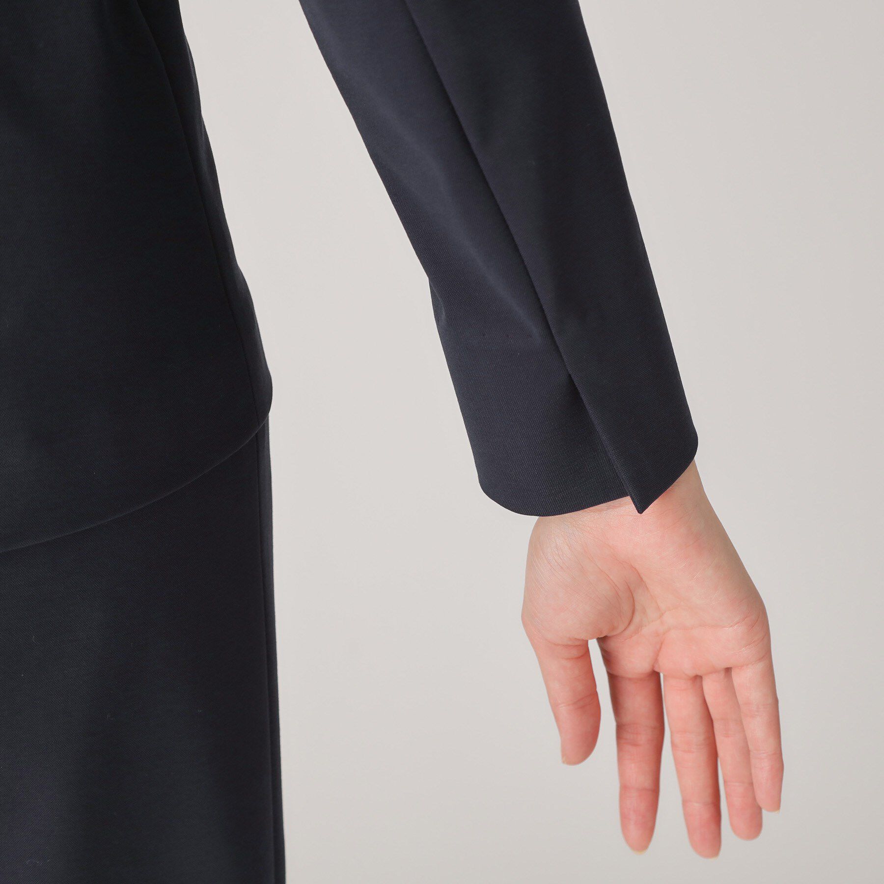 COUP DE CHANCE「【洗える／日本製】ショールカラージャケット」|ノーカラージャケット|