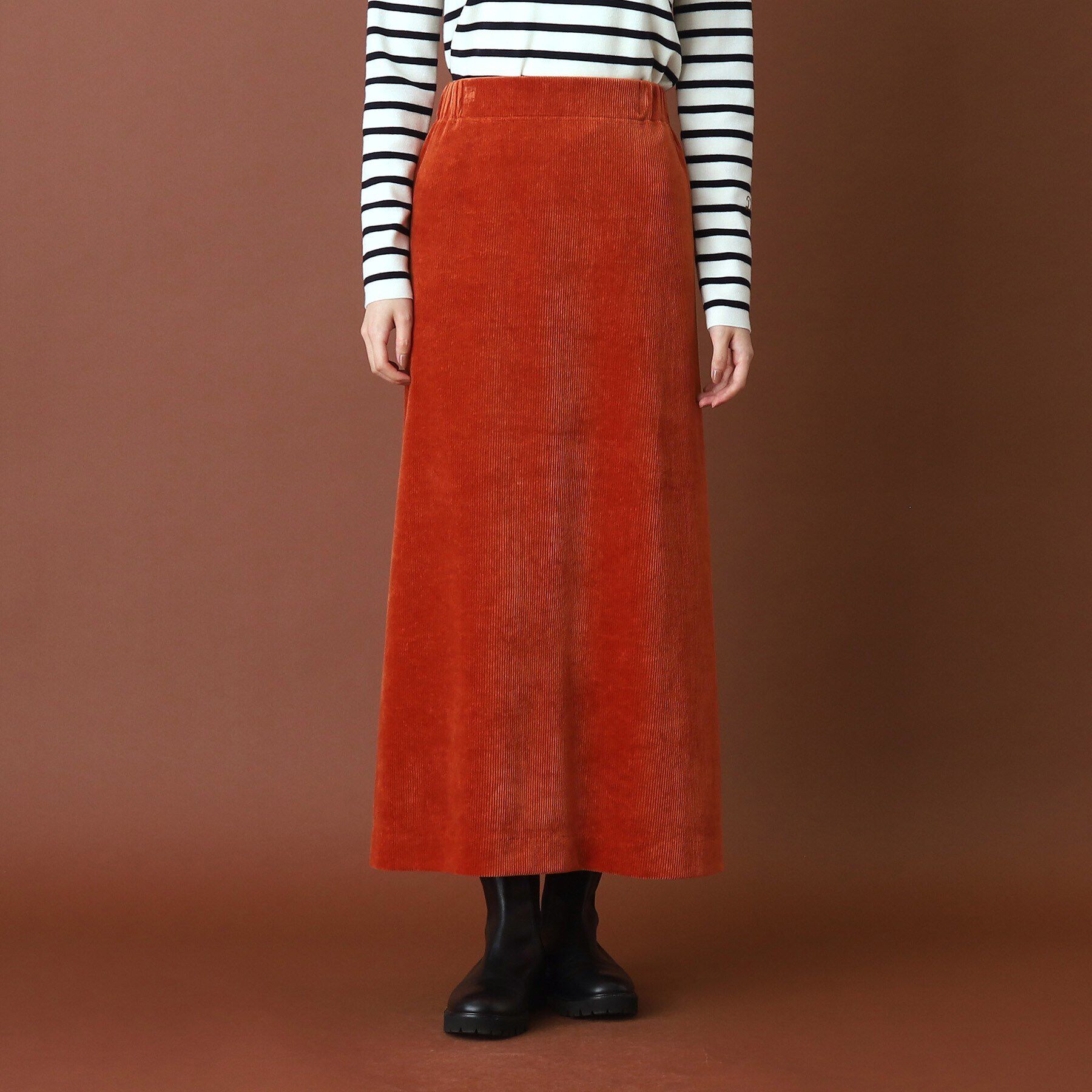 DRESSTERIOR「コーデュロイイージースカート」|スカート|