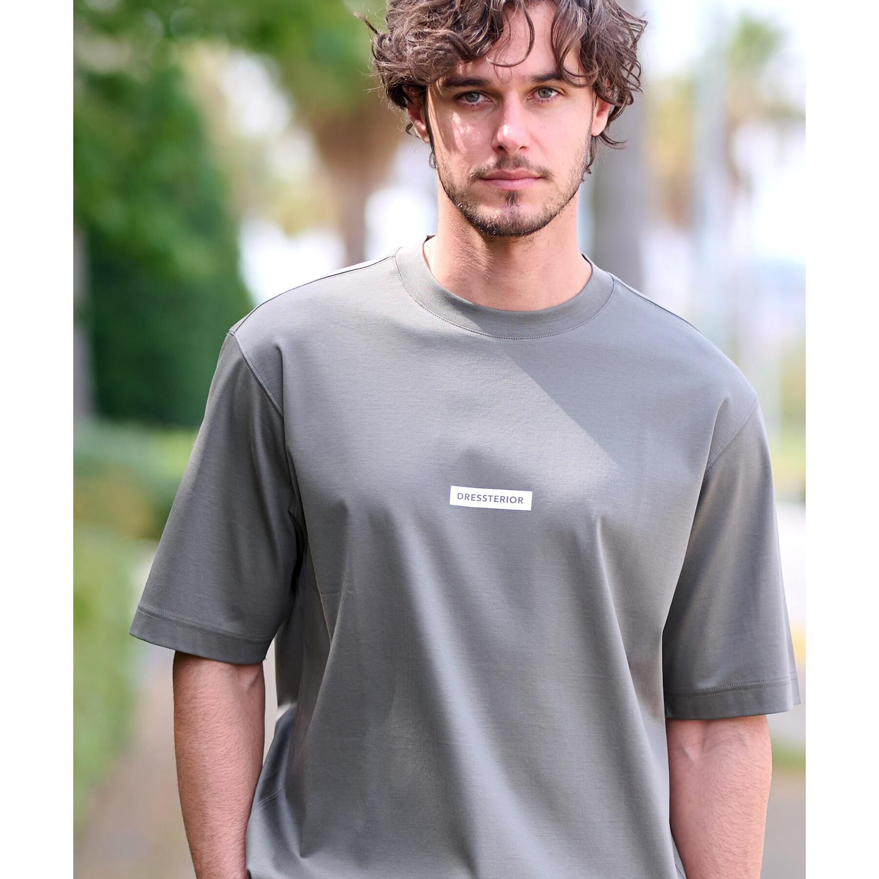 DRESSTERIOR「【接触冷感／抗菌防臭／消臭】ICE CLEAR COTTON NINEストリートTシャツ」|Tシャツ・カットソー|