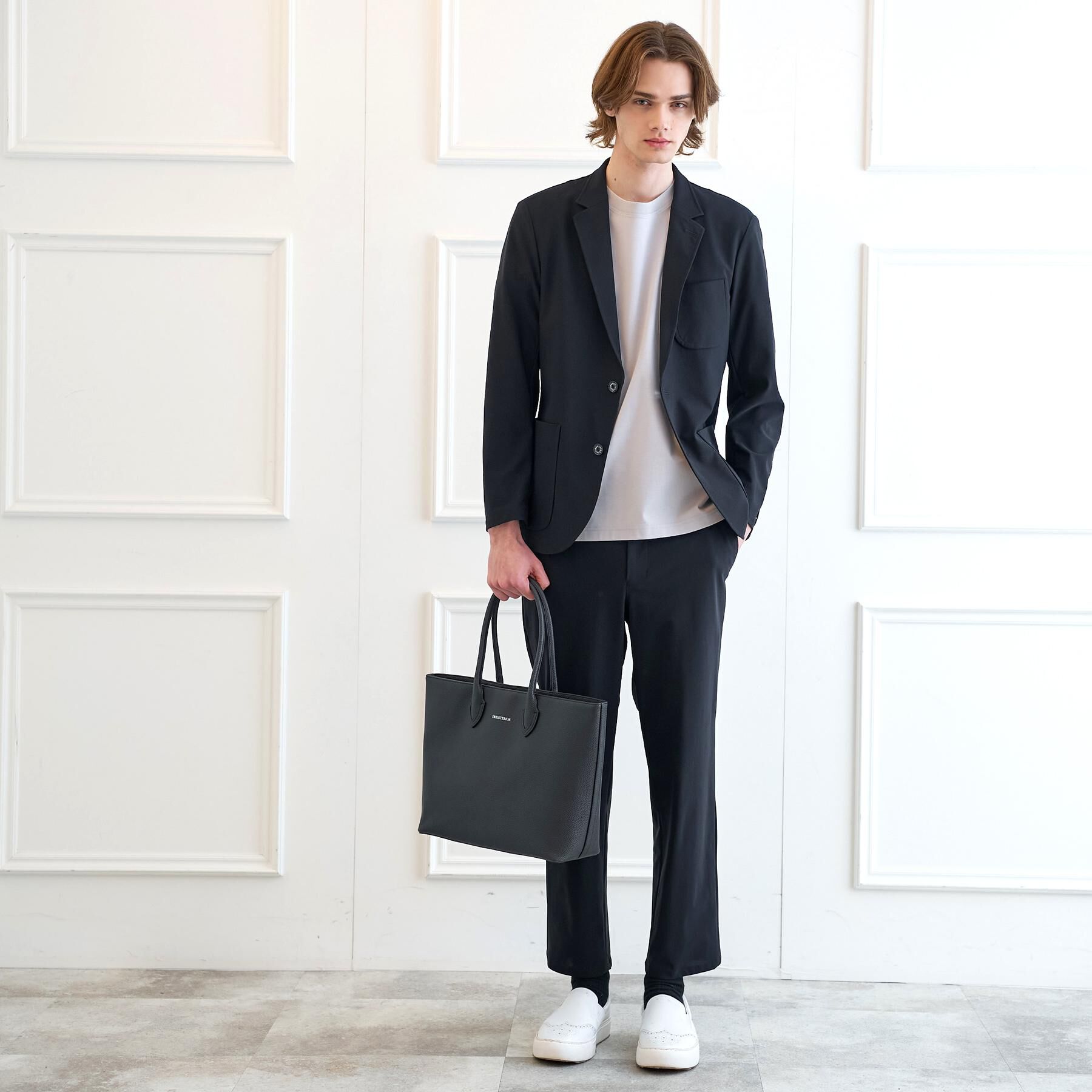 DRESSTERIOR「【セットアップ可/UVカット】AIRTOOL クールストレッチジャケット」|テーラードジャケット|