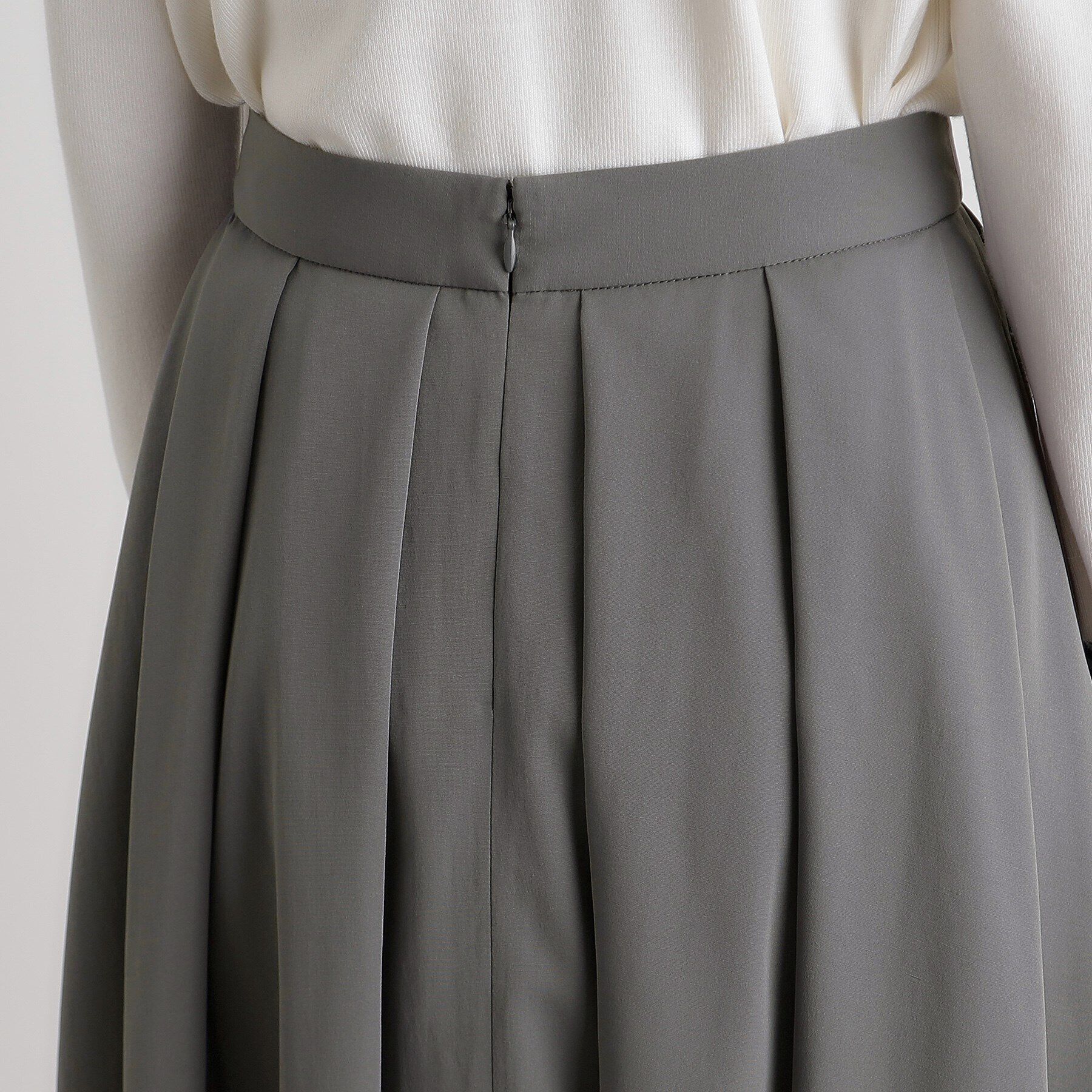 grove「イレギュラータックフレアスカート」|スカート|