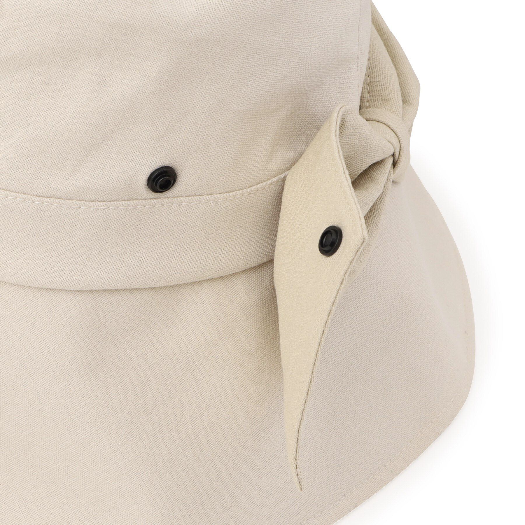 grove「リボン付きバケットハット【UVカット・サイズ調整・ポケッタブル】」|ハット|