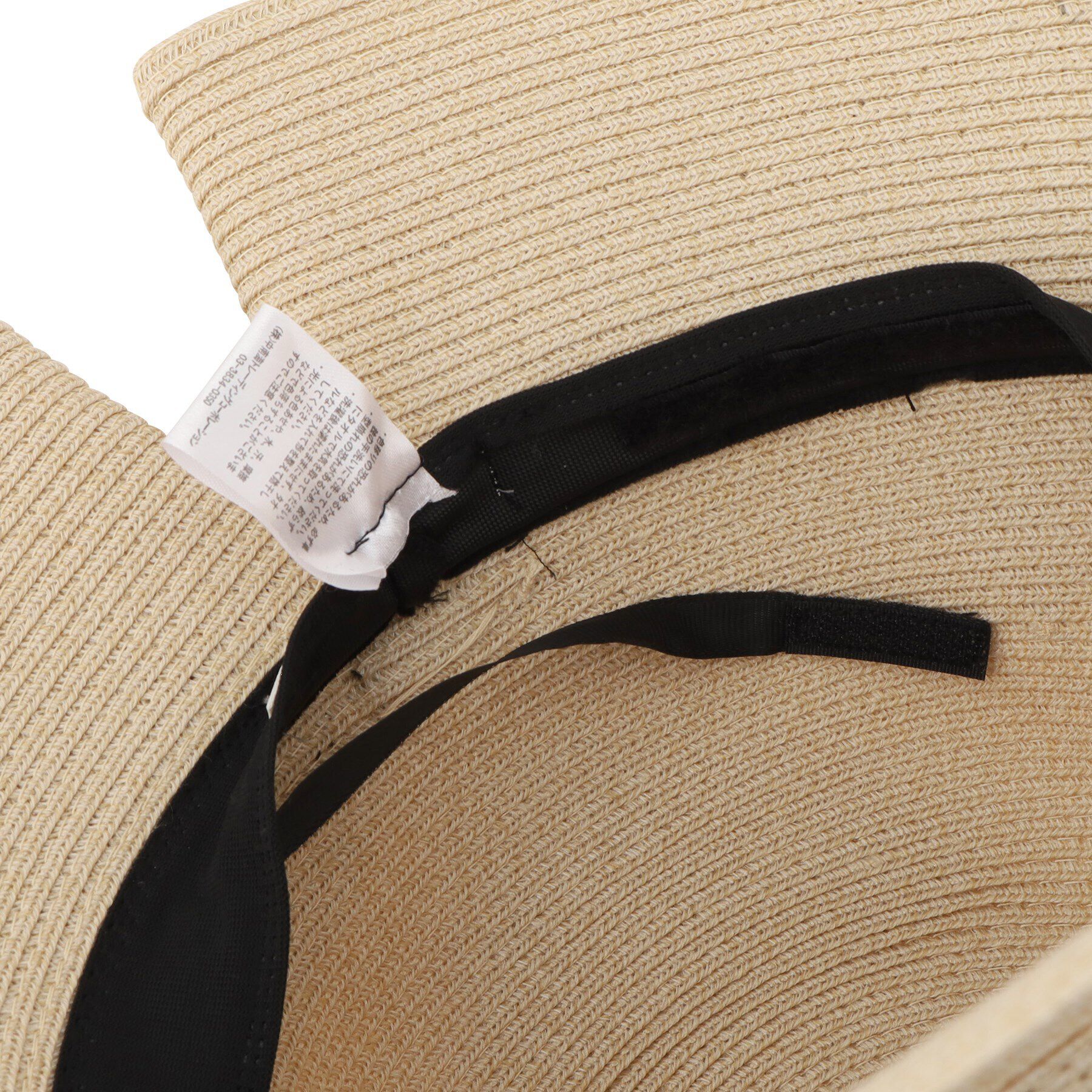 grove「ウォッシャブルスリットリボンハット【手洗い可・UVカット・サイズ調整可】」|ハット|