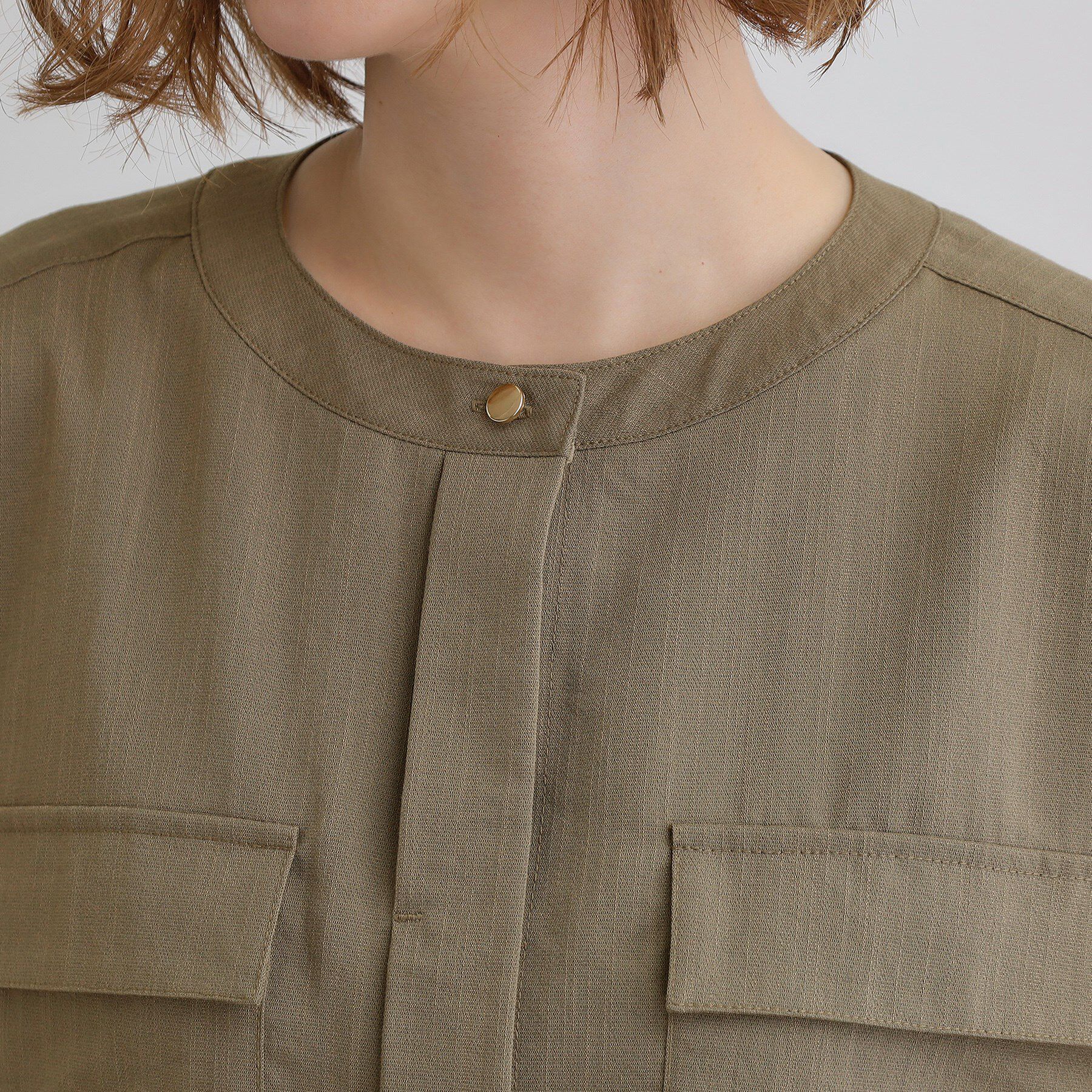 grove「【品よく着こなす、大人のワークスタイル】ワークジャケット&times;ワンピースセット」|ワンピース|