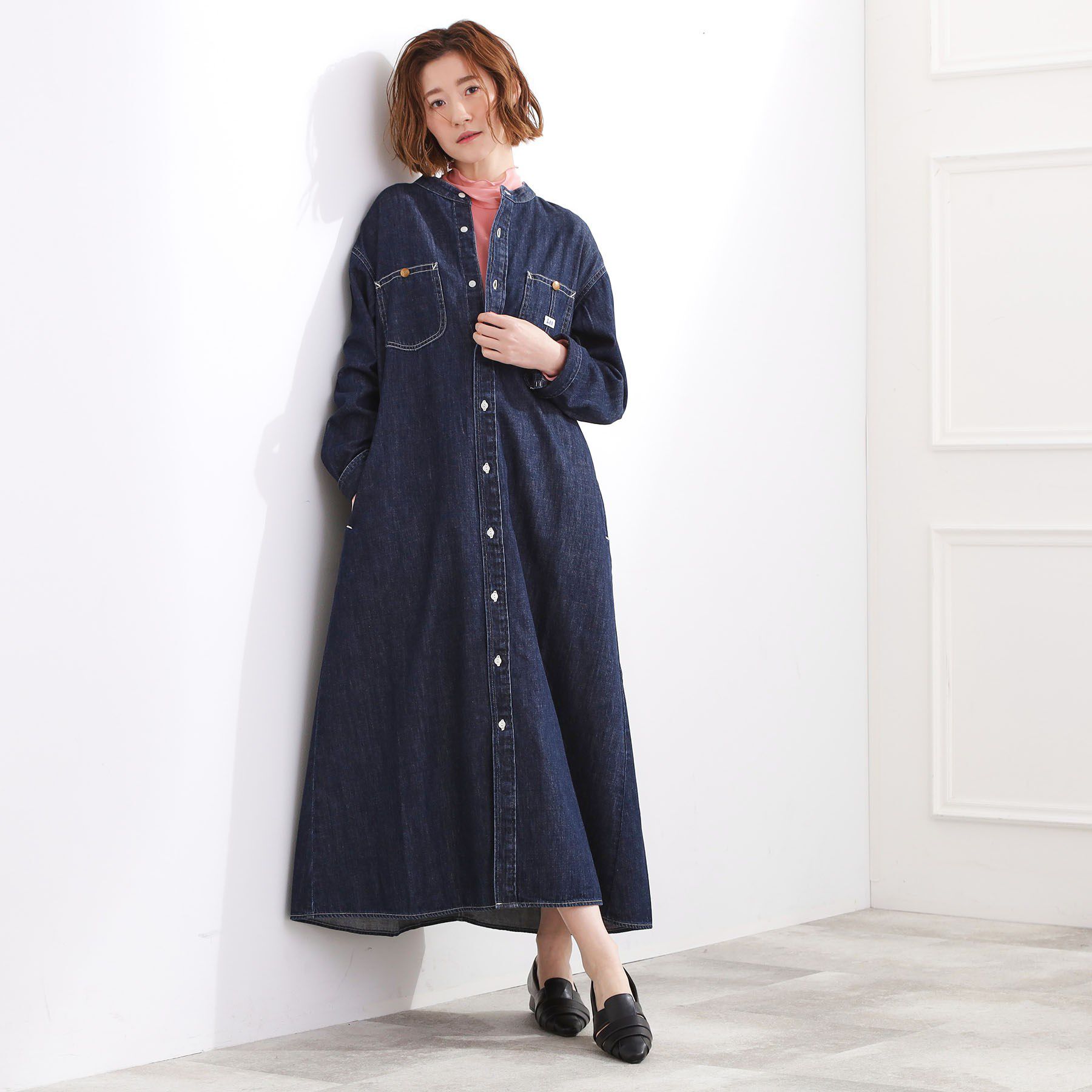 grove「シアー切替ハイネックプルオーバー」|Tシャツ・カットソー|