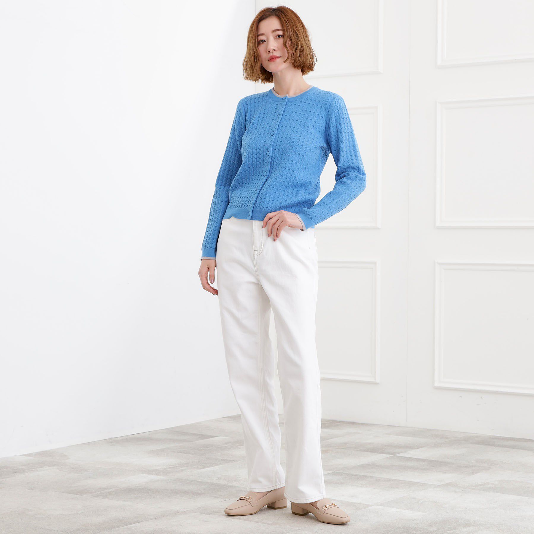 grove「【選べる着丈】大人のためのストレートデニムパンツ」|デニム|