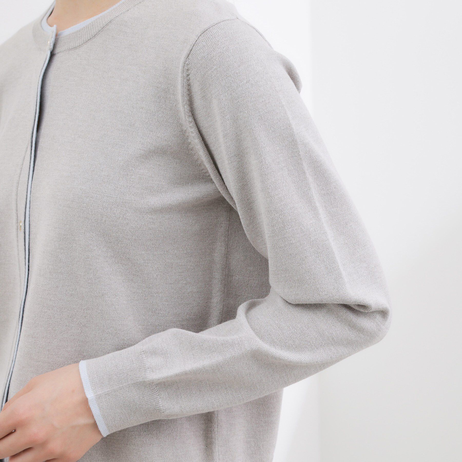 grove「レイヤード風配色カーディガン」|カーディガン|