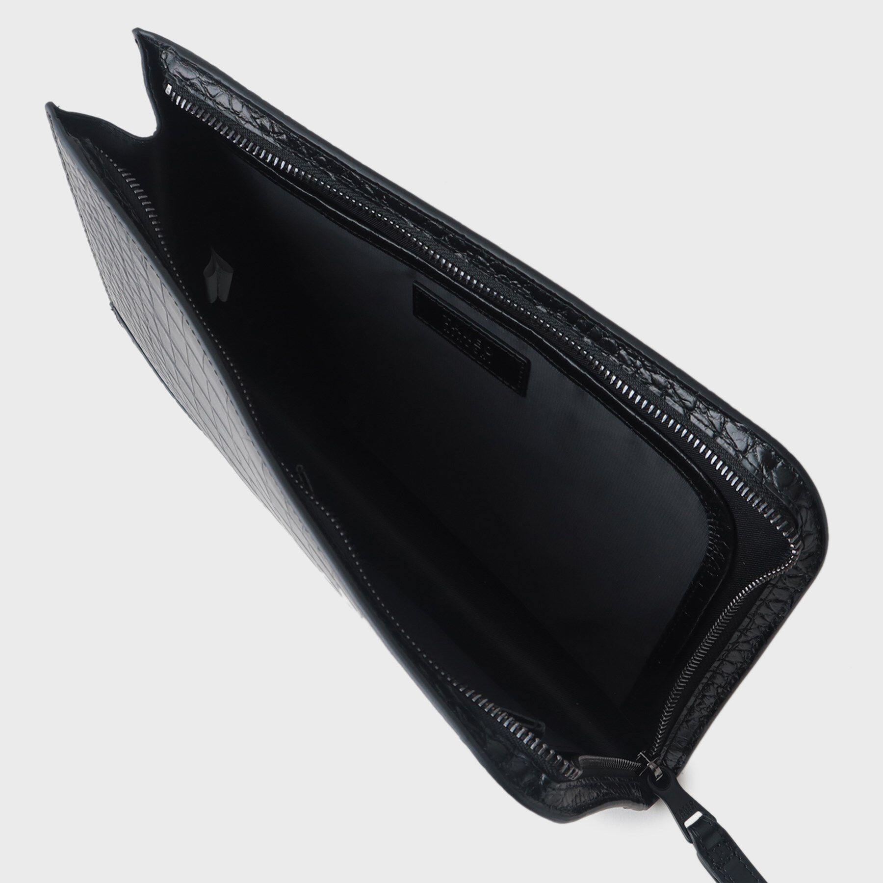 TAKEO KIKUCHI「【冠婚葬祭】ブラックレザー クラッチバッグ」|クラッチバッグ|