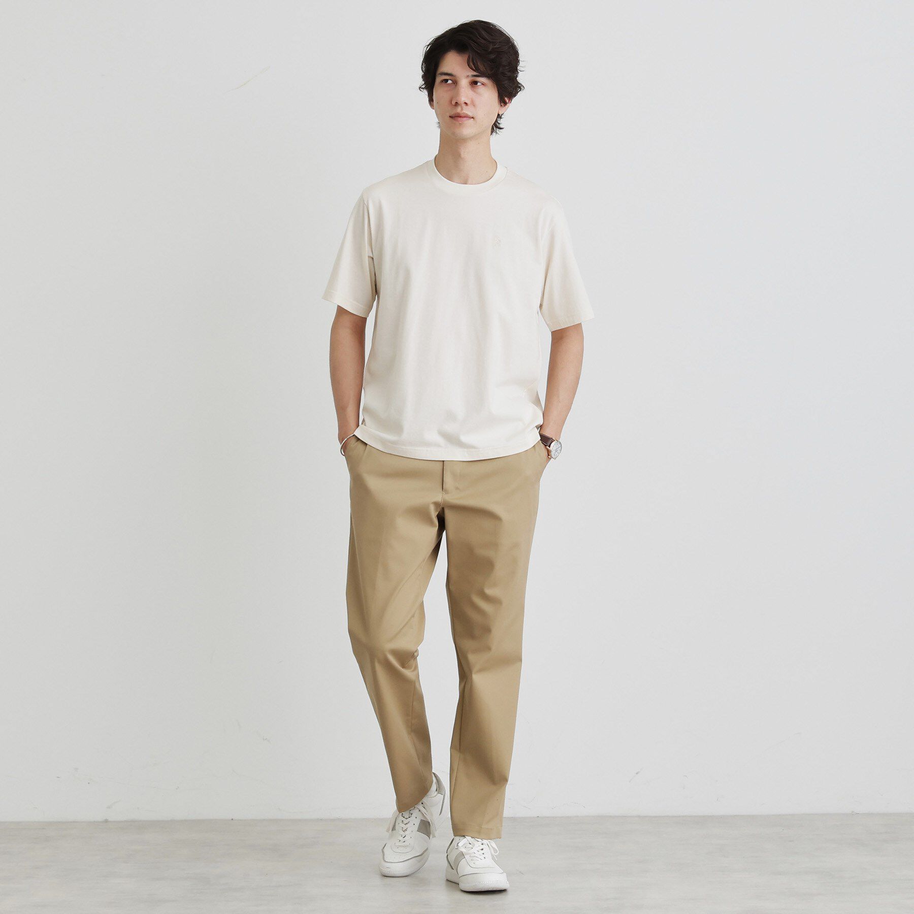 TAKEO KIKUCHI「【LIMITED/抗菌防臭】コットン テーラードTシャツ」|Tシャツ・カットソー|