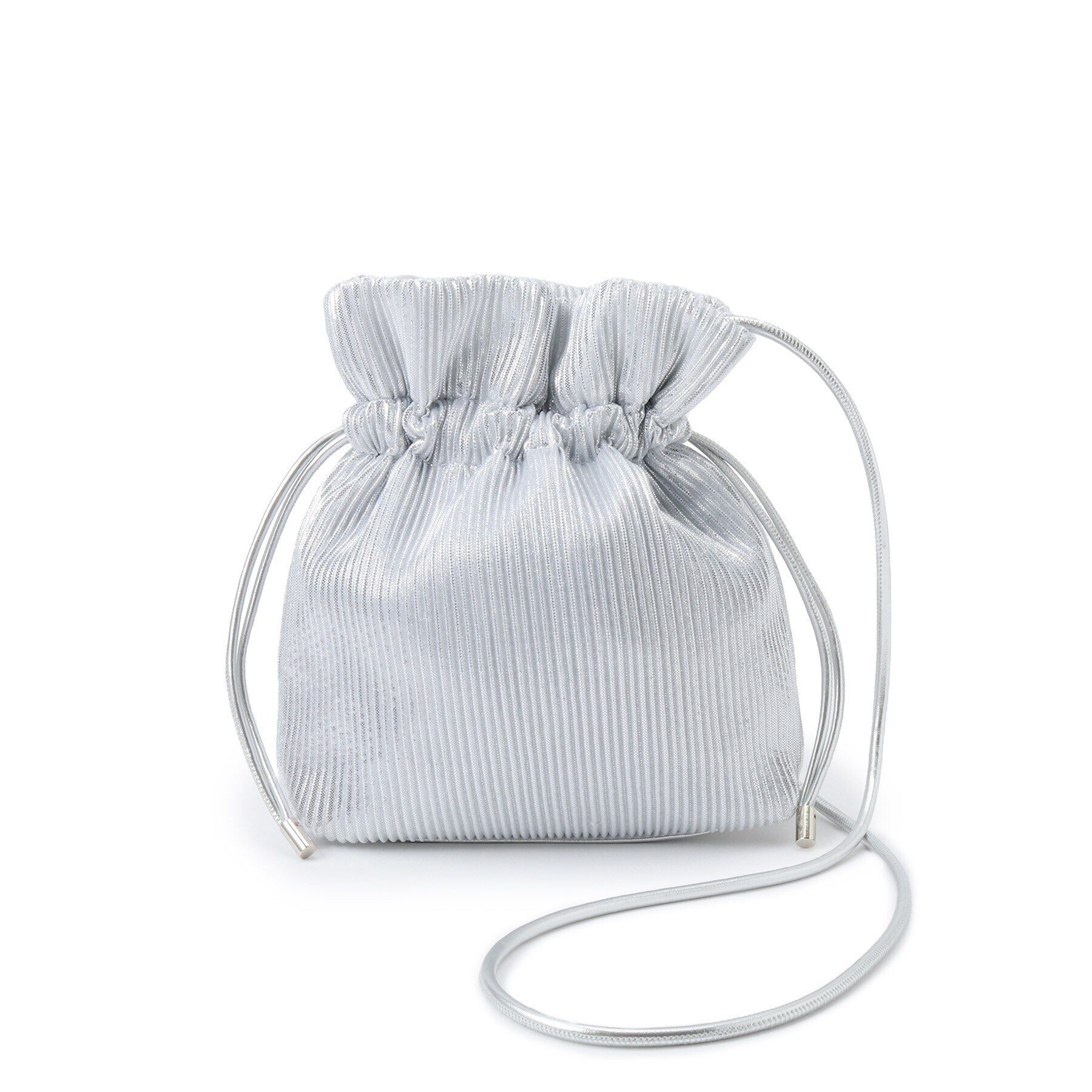 OPAQUE.CLIP「【長さ調整可能】プリーツドロストミニショルダーバッグ」|ショルダー・メッセンジャー|