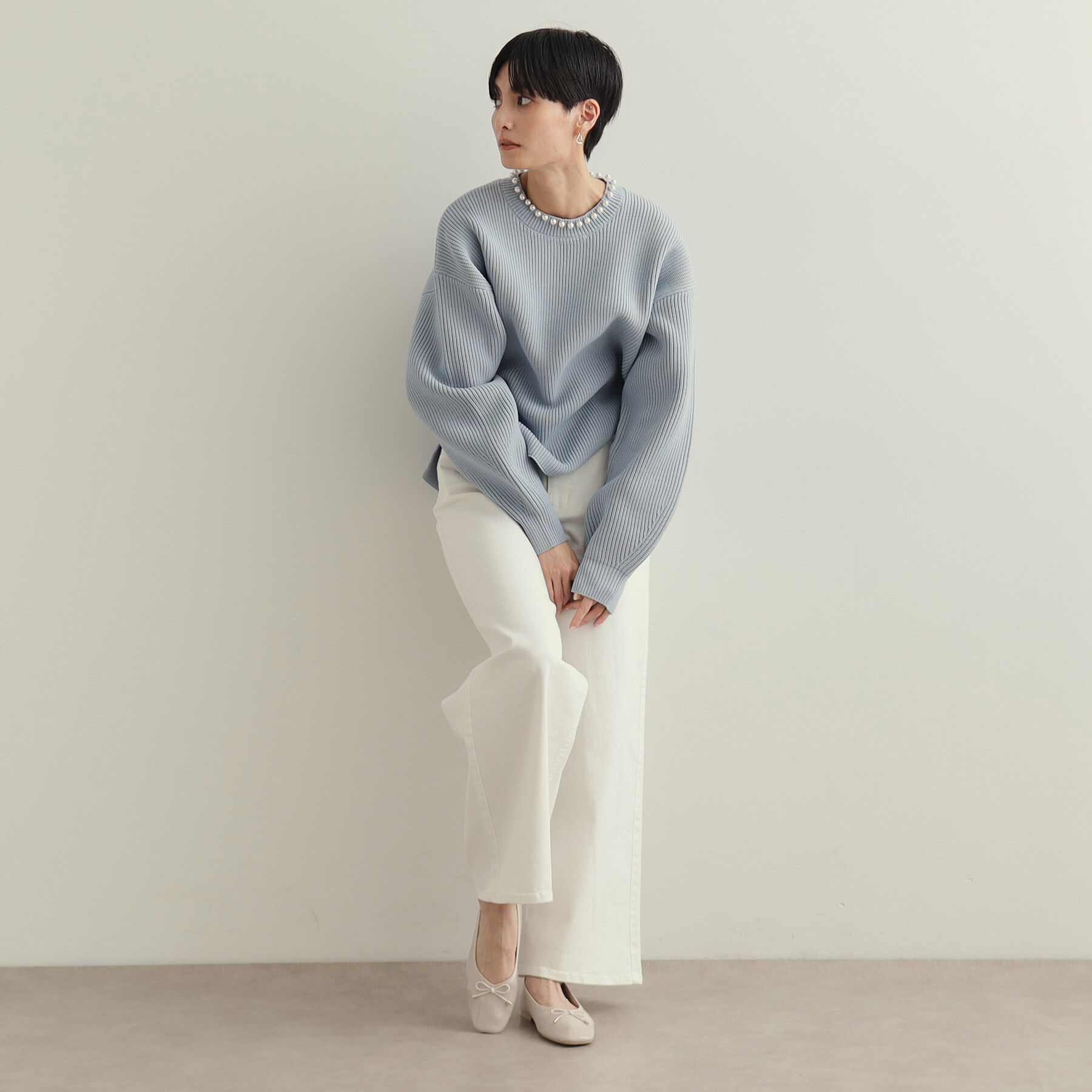 OPAQUE.CLIP「【定番/6color】名品フラットバレエシューズ」|パンプス|