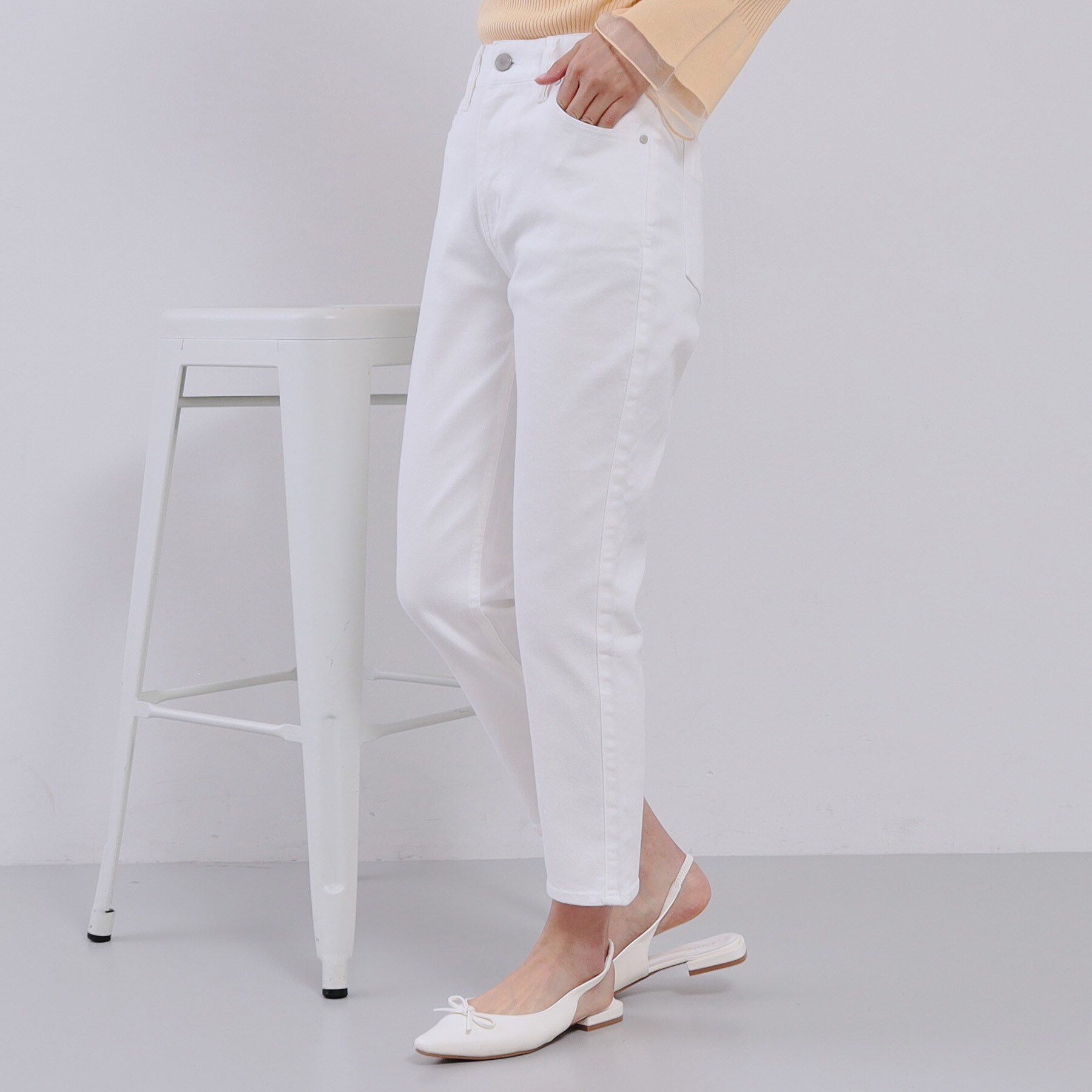 OPAQUE.CLIP「《SS-LLサイズ》ストレッチスリムストレートデニム【洗濯機洗い可】」|その他|