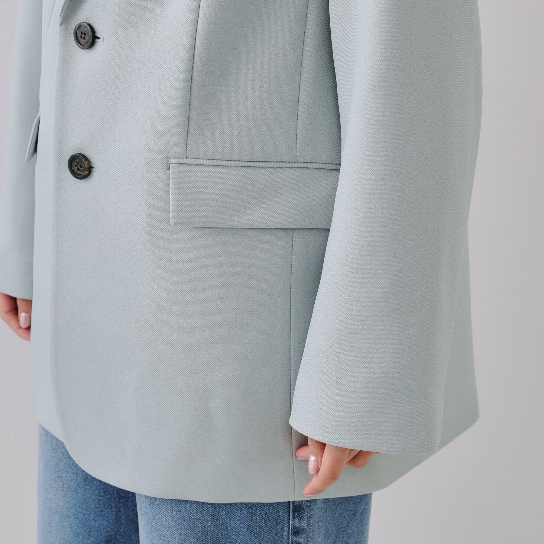 OPAQUE.CLIP「オーバーサイズテーラードジャケット【洗える】」|テーラードジャケット|