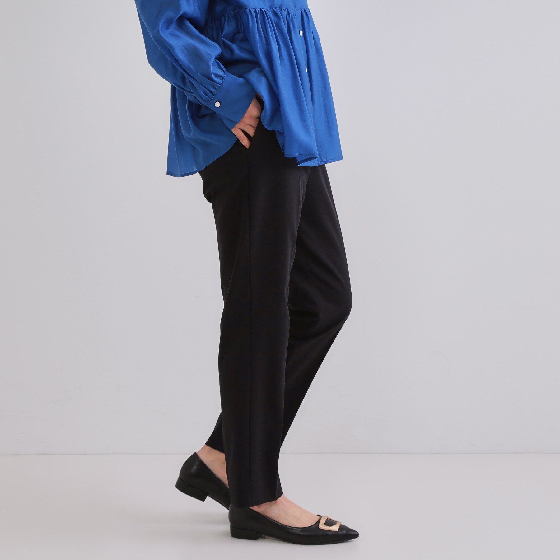 OPAQUE.CLIP「ハイストレッチイージースティックパンツ【洗濯機洗い可】」|その他|