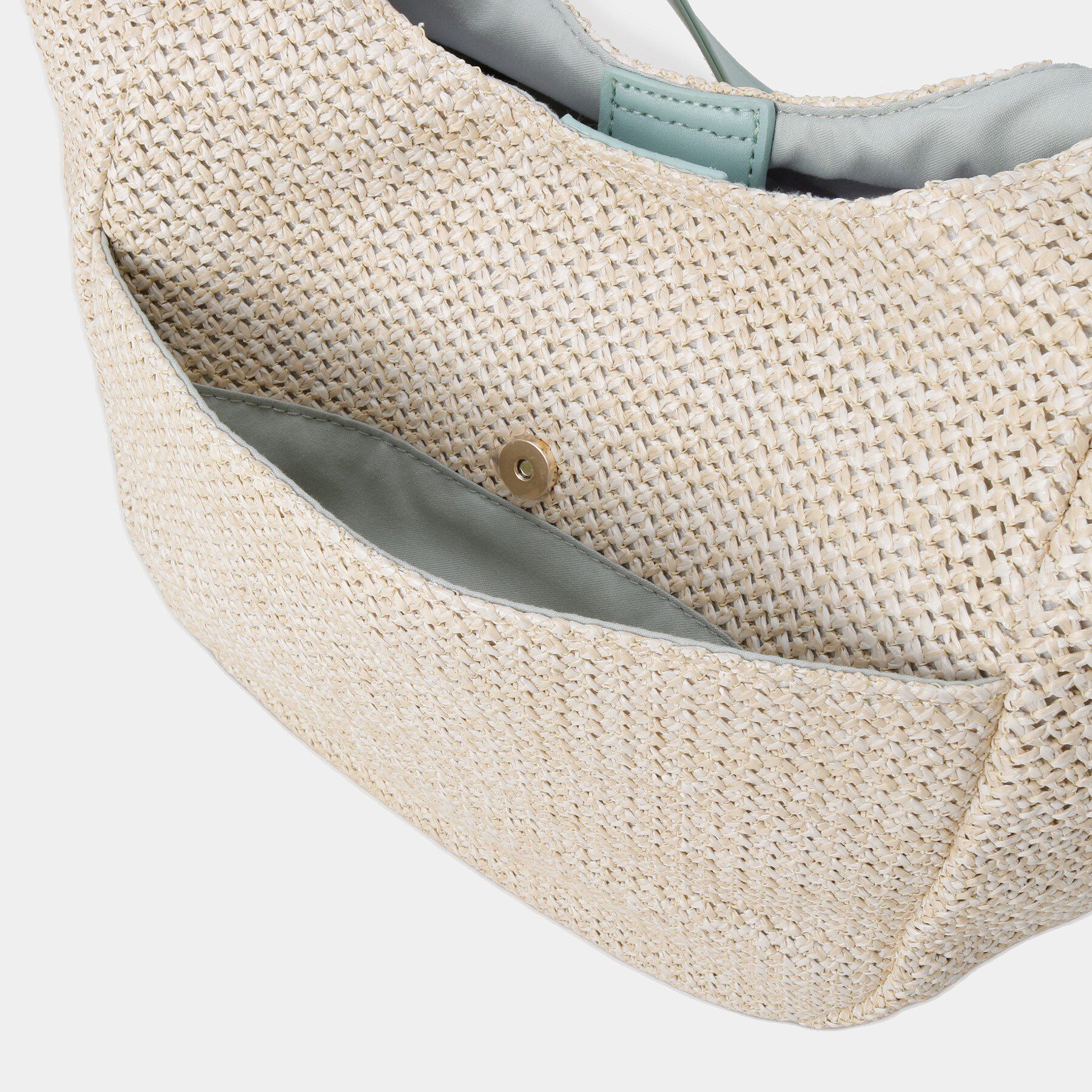 OPAQUE.CLIP「雑材合皮コンビマチ付きトートバッグ」|トートバッグ|