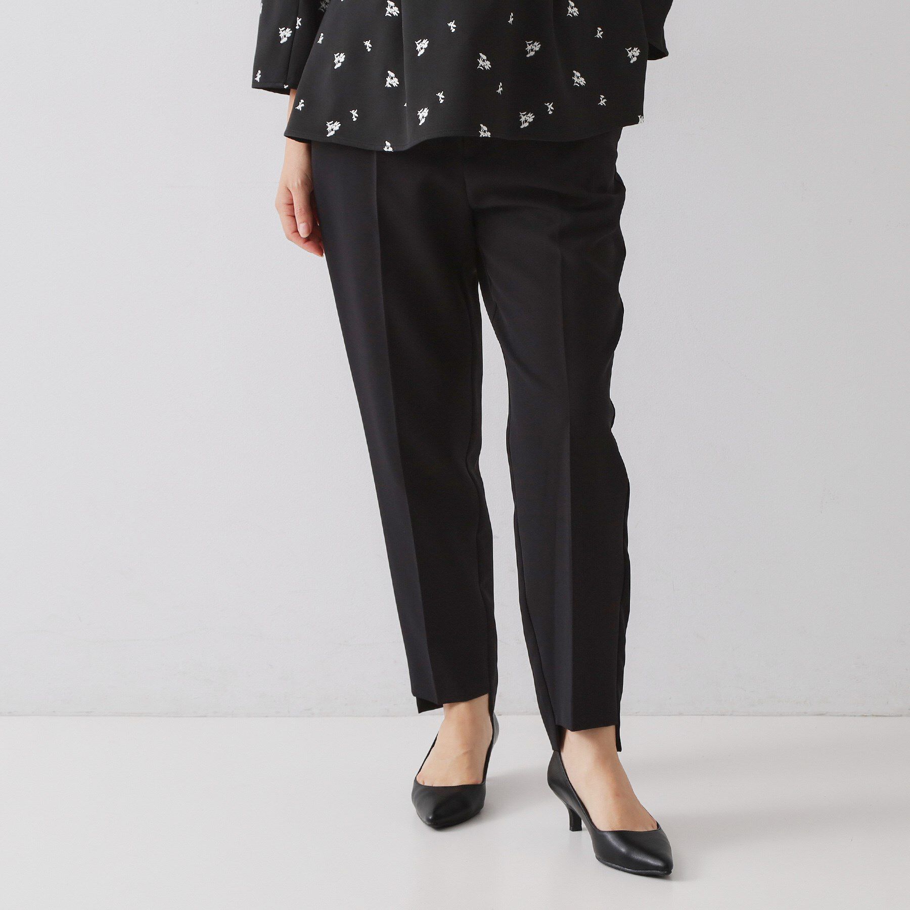 OPAQUE.CLIP「ステップヘムテーパードパンツ/セットアップ対応可【洗濯機OK】」|その他|