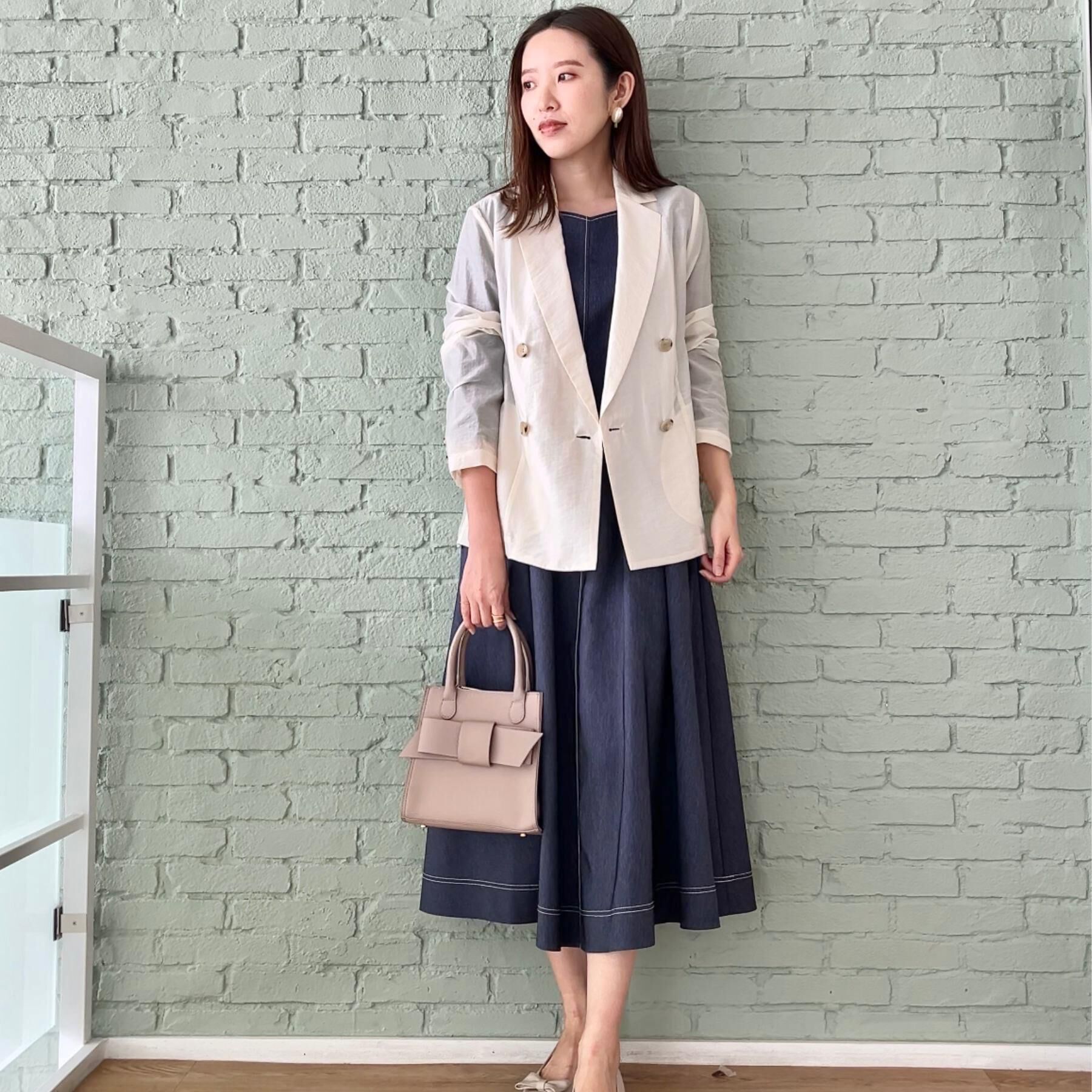 Couture broach「【オシャレな透け感・通勤】シアージャケット」|テーラードジャケット|