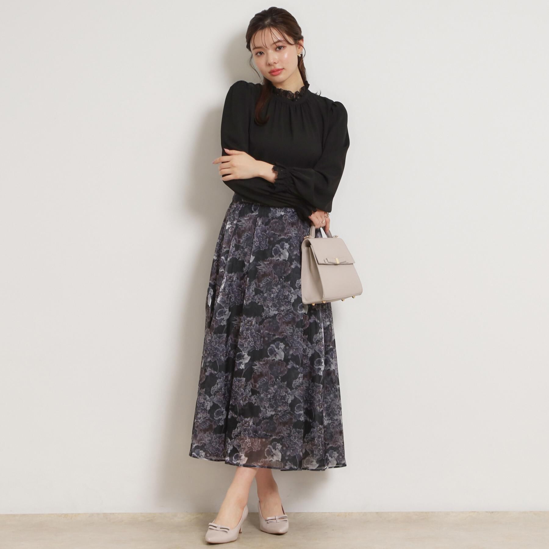 Couture broach「【2WAY・ハレの日・通勤】エンブロレースブラウス」|シャツ・ブラウス|