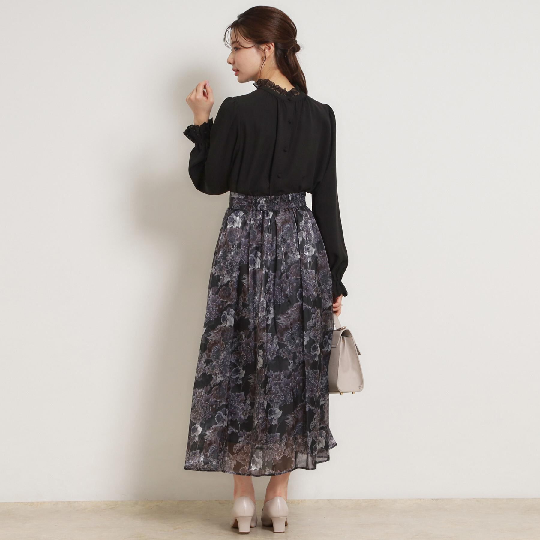 Couture broach「【2WAY・ハレの日・通勤】エンブロレースブラウス」|シャツ・ブラウス|