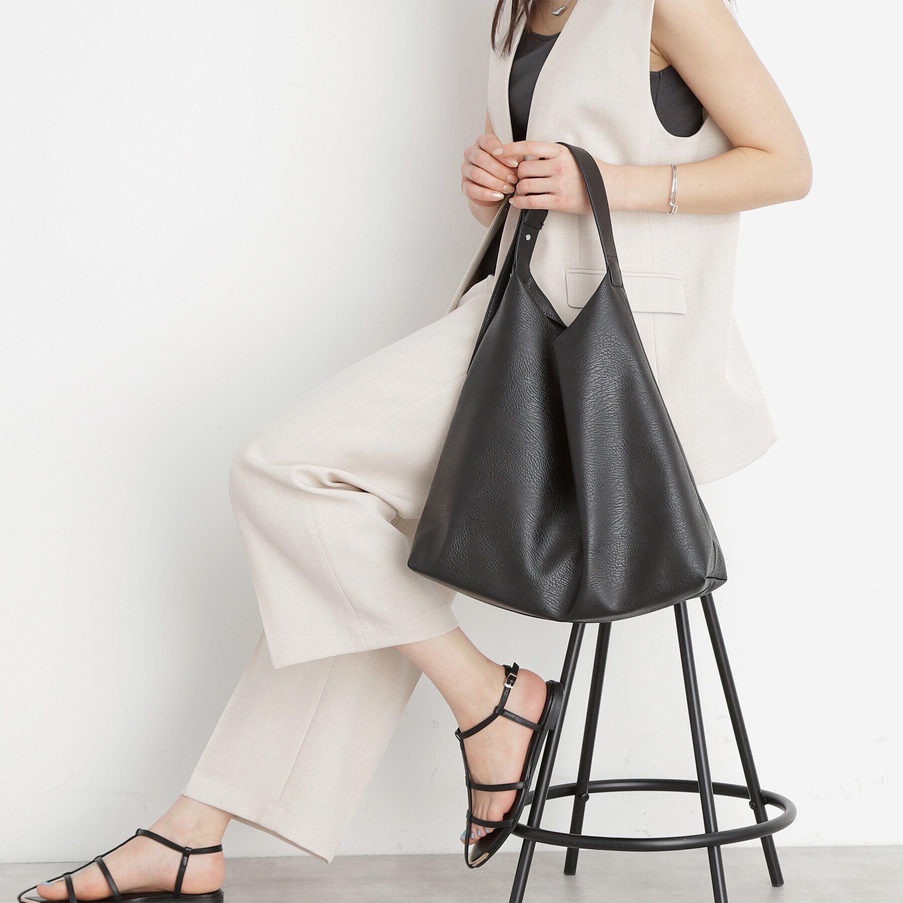 THE SHOP TK「トライアングルトートバッグ」|トートバッグ|