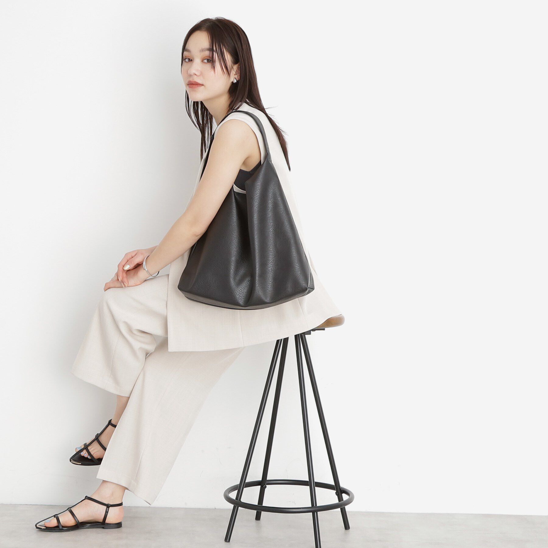 THE SHOP TK「トライアングルトートバッグ」|トートバッグ|