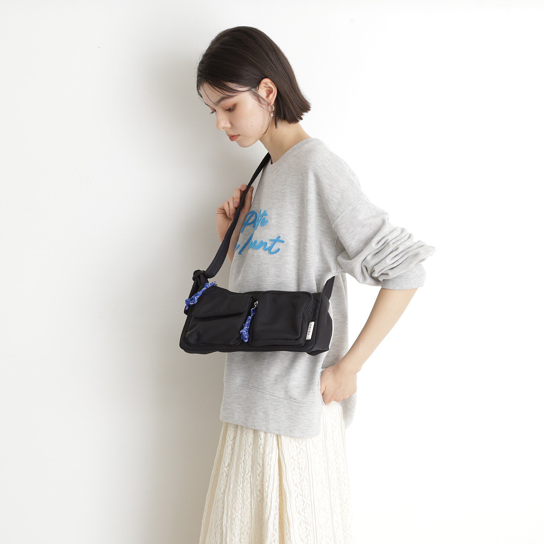 THE SHOP TK「立体多ポケットミニショルダーバッグ」|ショルダー・メッセンジャー|