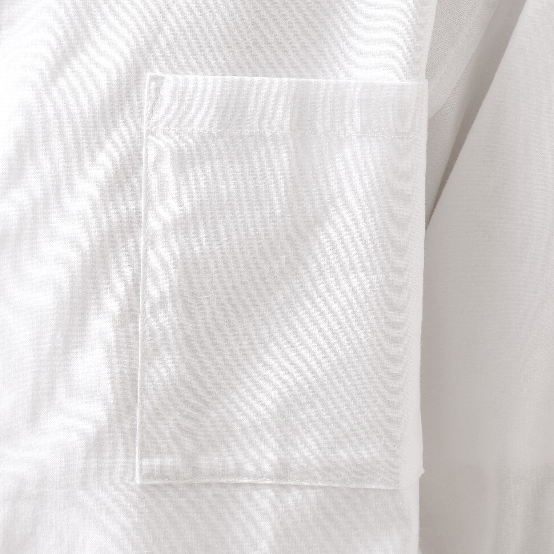 THE SHOP TK「綿麻ポリCOOLMAX（R）長袖シャツ」|シャツ・ブラウス|