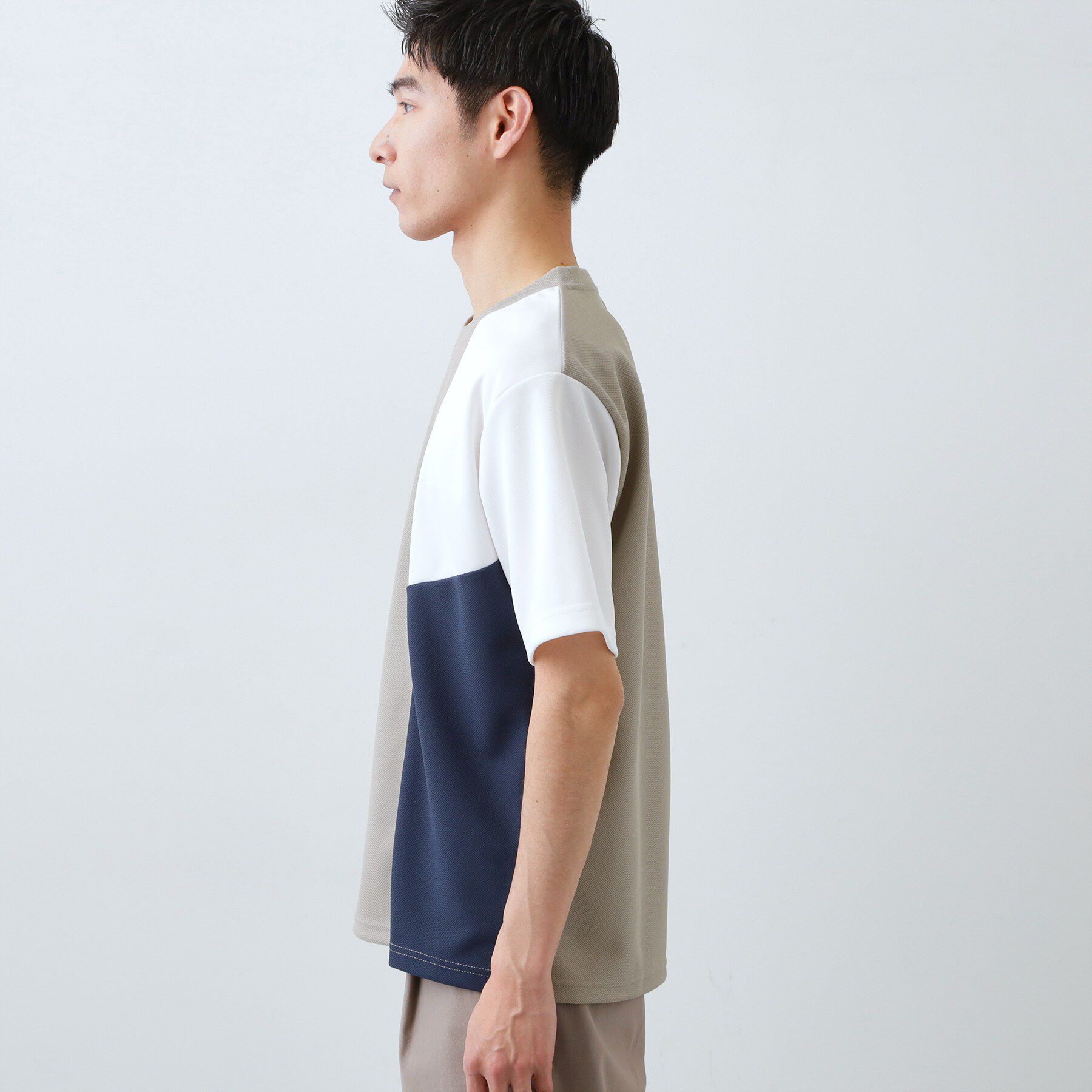 THE SHOP TK「【Blocks】切替プルオーバー S／」|Tシャツ・カットソー|