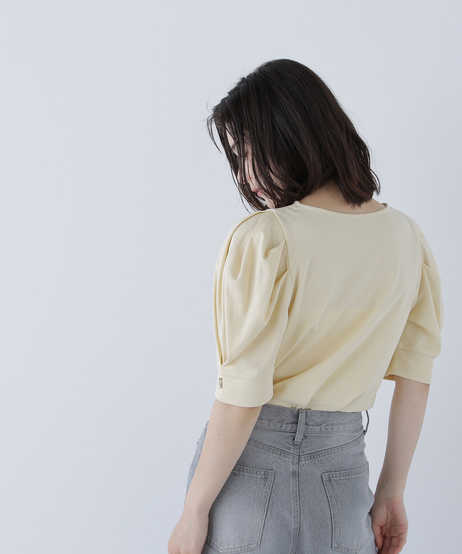  「パフスリーブカットソー」|Tシャツ・カットソー|