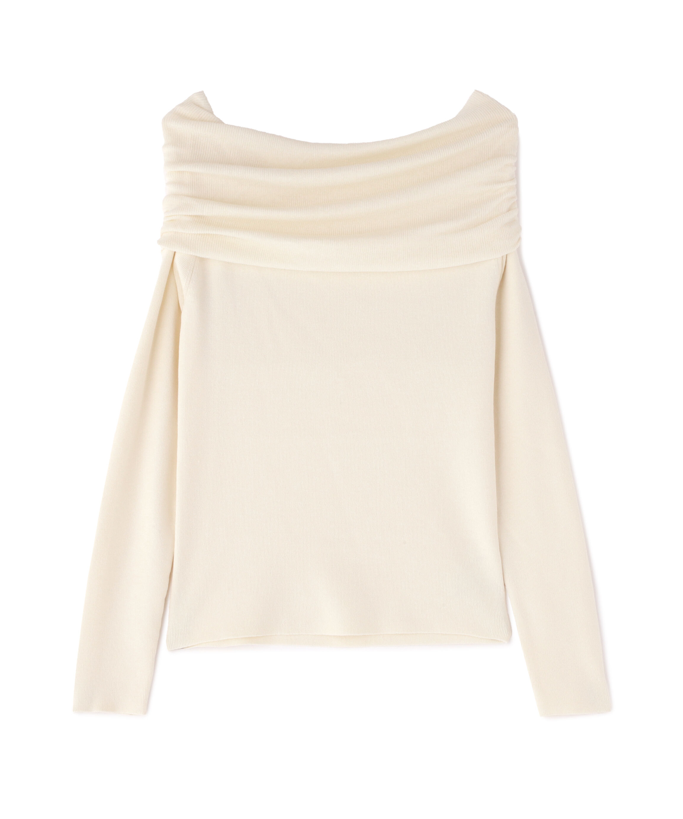  「オフショルコンパクトニット」|ニット・セーター|